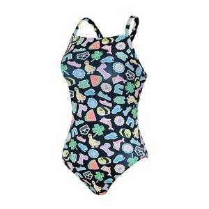 [아레나] 스티커북 원피스 드롭백A5BL1LO02BLK