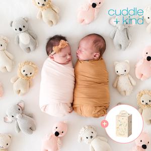 커들앤카인드 베이비 사이즈 (디자인선택)100% 핸드메이드 애착인형 아기 출산 임신 선물