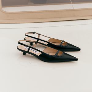 질 바이 질스튜어트 JLSO5E180BK [스틸로] 포인트 토 슬링백