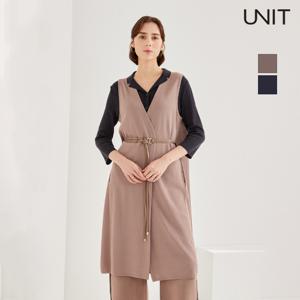 [본사직영]유닛 벨티드 롱 베스트 _UFH2-KVE260N