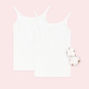 TRY 여아 코튼 끈 런닝 1매