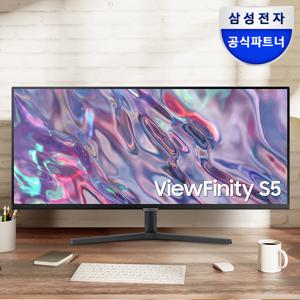 삼성 뷰피니티 S5 S34C500 WQHD 21:9 와이드모니터 HDR10 100Hz