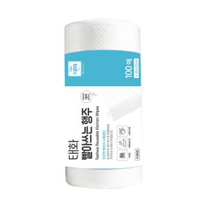 빨아쓰는 행주 100매_2개(200매) 일회용행주