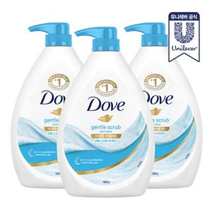 젠틀 스크럽 바디워시 1L 3개