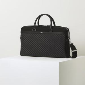 [LOUIS HILL] 블랙 DD 패턴 나일론 서류가방  15인치 노트북 수납가능 DBBA6E591