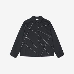 [정상가259,000원]화이트패턴블랙셔츠BLBAI2420