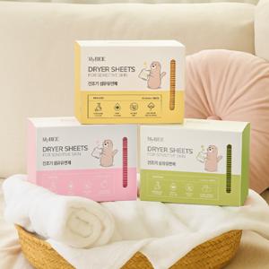 건조기 섬유유연제 드라이시트 40매 4팩