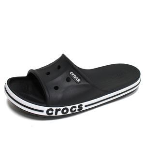 바야 슬라이드 남자 여자 회사 사무실 발편한 스포츠 슬리퍼 실내화 블랙 205392-066