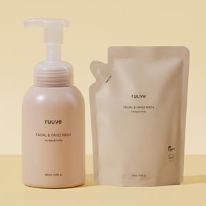 [리필 set]  아기 유아 어린이 페이셜&핸드워시 400ml + 리필 350ml set