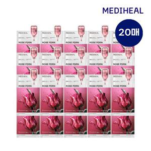 로제 PDRN 에센셜 마스크 모공 결광 10매+10매 (총 20매)