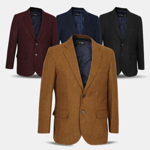 남성 고급 모직 중년 콤비 자켓 BWCO4 가을 겨울