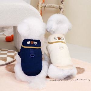 강아지 외출복 산책옷 실내옷 카라하네스 티셔츠S-2XL 강아지외출복 강아지셔츠