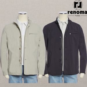 [롯데백화점][레노마캐주얼](얼리버드)SS 베이지 네이비 최고급 캐주얼 사파리 재킷 점퍼 RRMIBU0AJD