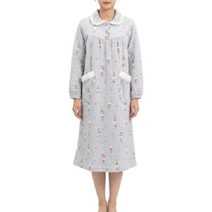 눈사람나염 삼중직 보아털 홈원피스 리버시블조끼세트 EZ1959GW1959A