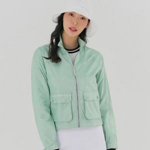 여성 봄 소재 포인트 바람막이 점퍼 TWJUM5104-820