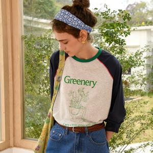 배색나그랑나염티셔츠 (정상가 25900원)