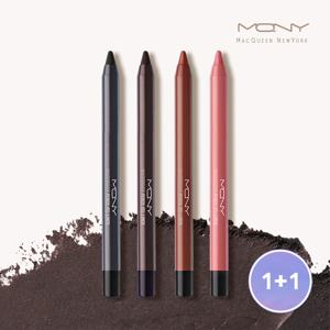 [1+1]  워터프루프 펜슬 젤 아이라이너 1.7g 7종 (샤프너미포함)/애교살 라이너 아이펜슬 섀도우 스틱섀도우