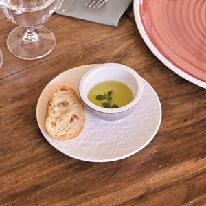 매뉴팩처락 빵버터 15.5CM 소접시 화이트