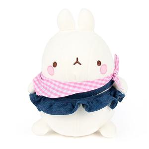 몰랑이 첫스커트 인형 데님 치마 토끼 애착 토이 생일선물 토이 선물 크리스마스선물