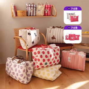 [내일도착]모달 아이싱 듀얼 양면 어린이집 낮잠이불+방수가방+방수파우치 3종 세트