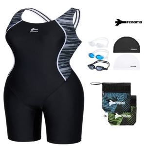 여성실내X백3부반신수영복수경수모셋트LS2G867SET-색2종