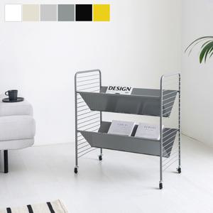 RATNER 책꽂이 트롤리 2단