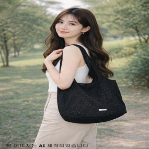 간편하게 귀엽게 여성스러운 레이스  에코백 OT3535B