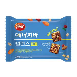 에너지바 밸런스 미니 231g