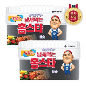 홈스타 냄새먹는 냉장고용 탈취제 420g 참숯 x 2개
