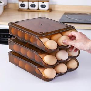 계란 슬라이드 보관함 18구 달걀 보관용기 냉장고정리 트레이 1+1 이벤트