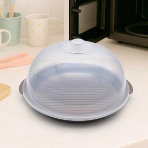국산 원형접시 전자레인지용기 뚜껑세트 기름튐방지 전자렌지용 덮개