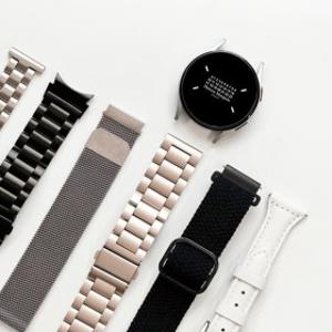 갤럭시워치 7 6 5 4 스트랩 프로 클래식 액티브2 메탈 가죽 투명 밀레니즈 스포츠루프 밴드 시계줄 케이스