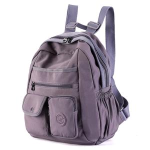 여자 경량 방수 캔버스 가방 대용량 백팩