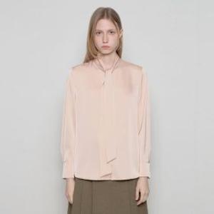 리스트 라운드넥 타이 블라우스TWWBLO82020