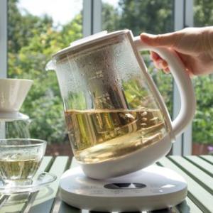 올디렉 전기티포트 유리 보온 무선주전자 차탕기 커피포트 포트기