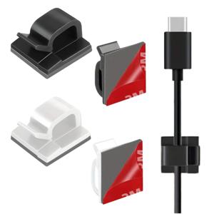 케이블 컴퓨터 전선 랜선 전기선 충전기 선 정리 클립 20개 30개 세트