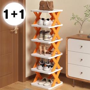 1+1 6단 신발정리대 신발정리함 수납함 보관함