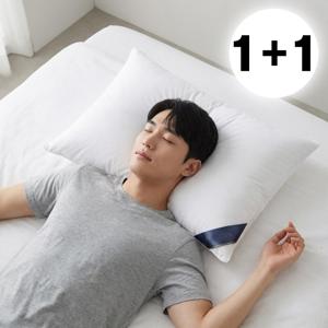 1+1 구름솜 호텔 푹신 베개 목베개 (2color)