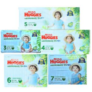 대용량 4팩 하기스 네이처메이드팬티 썸머 3단계 4단계 5단계 6단계 4팩 모음전 여름기저귀 썸머밴드