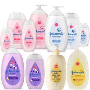 존슨즈 베이비 울트라케어 로션 500ml 핑크 / 화이트 / 베트타임 로션 중 선택