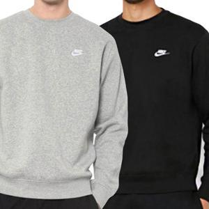 나이키 맨투맨 남녀공용 프렌치테리 긴팔티 BV2666 NSW 클럽 스우시 크루 티셔츠