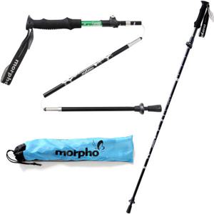 등산스틱 용품 접이식 가벼운 등산용 지팡이 초경량 듀랄루민 하이킹 스틱1개(단품)