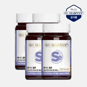 마니스 셀렌 셀레늄 120캡슐 4박스