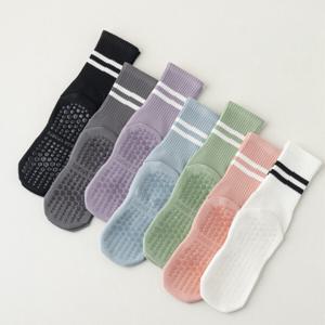(1+1)여성 논슬립 양말 필라테스 요가 스포츠 운동 양말