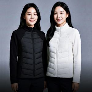 여성 봄 가을 간절기 아우터 슬림핏 경량패딩 점퍼 재킷 바람막이 잠바 자켓 골프 조깅 트레킹 런닝복 상의