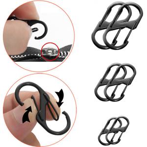 셀프 수선 체인 고리 대/중/소 6개 가방끈 길이 조절 지퍼손잡이 겸용 점퍼 의류 가방 파우치 셀프 수선