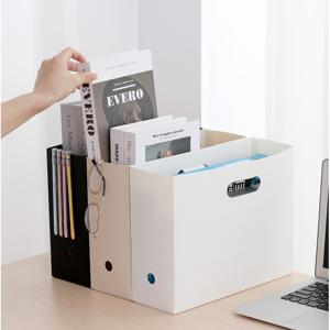 접이식 책받침 수납함 다기능 데스크 정리 바구니 파일 정리 북클립 북스탠드1+1+1