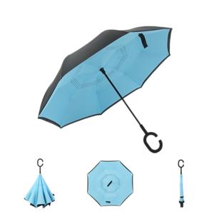 슬기로운 우산 생활 이렇게 편리할 수 없는 거꾸로 접히는 우산 비올때 편리하게 이용해보세요~