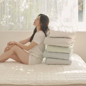 (복수구매 할인) 아망떼 사계절 고정밴드 침대패드 먼지없는 순면 알러지케어 패드 모음