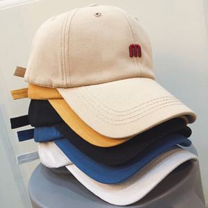 빅사이즈 볼캡 야구 모자 남성 여성 커플 면 캡모자